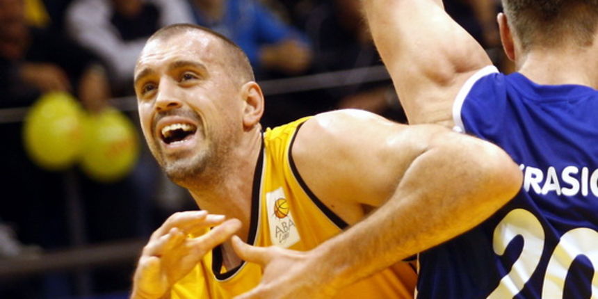 Split, 151212.
Dvorana Gripe.
Kosarkaska utakmica ABA lige izmedju Splita i Zadra.
Na fotografiji: Nikola Vujcic.
Foto: Duje Klaric / CROPIX