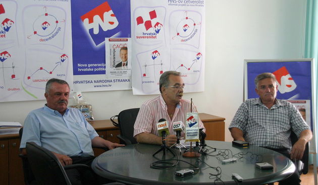 Pressica HNS-a povodom predstavljanja knjige Radmira Čačića