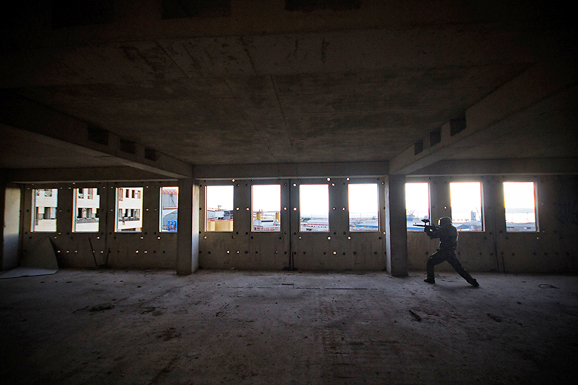 Paintball u Gaženici, 22. siječnja 2012. (foto:Saša Čuka)