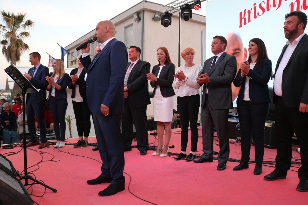 Centralni skup Kristijana Kapovića i njegove liste za Općinsko vijeće