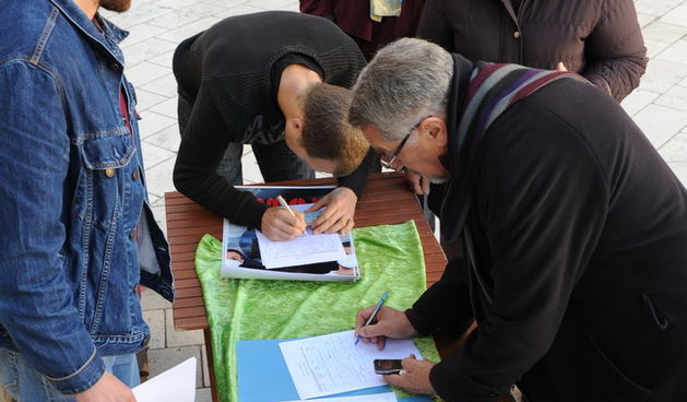 Peticija Stop cemenatri u Kruševu (Foto: A. Lucic, Cropix)