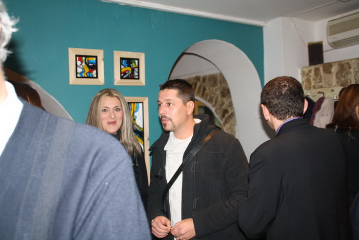 Otvorenje izlozbe Dragana Jelavica u konobi Na po ure 27. studenog 2010.
