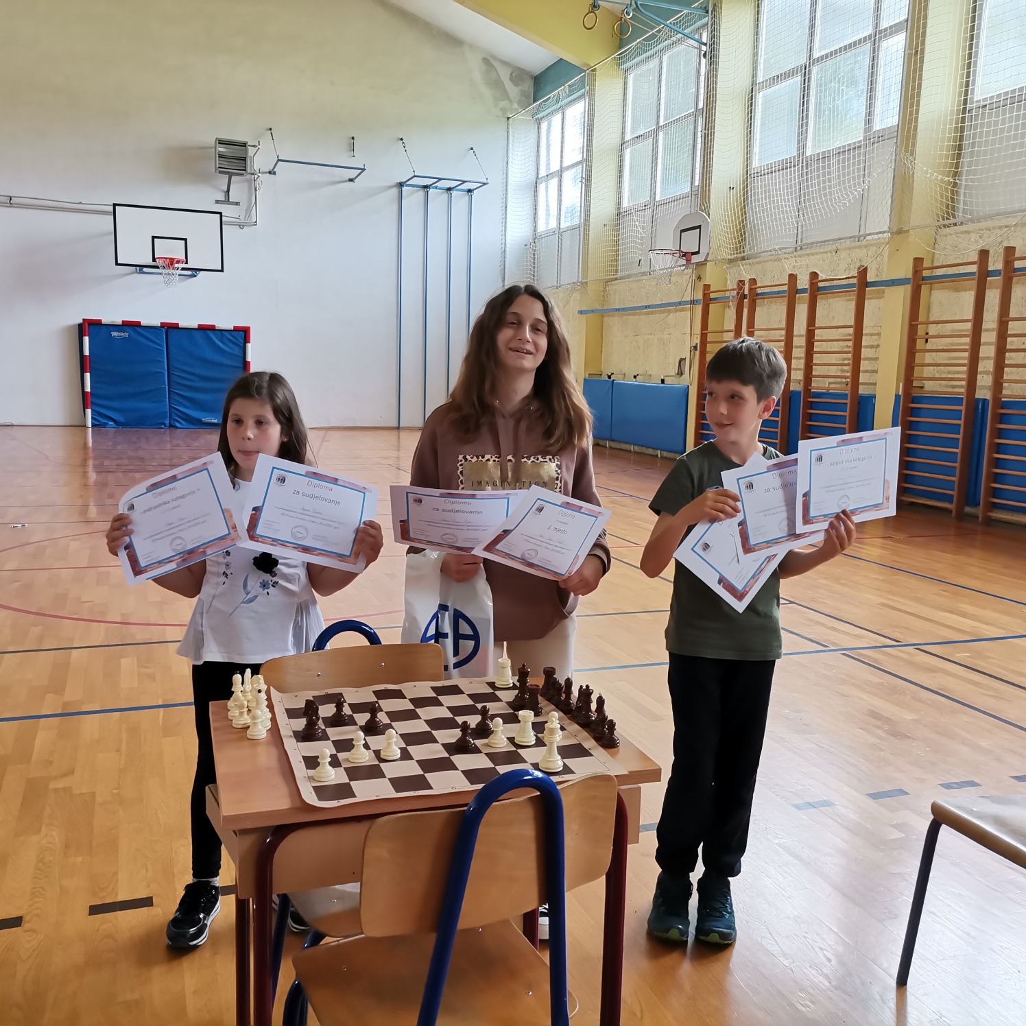 Osnovna škola Krune Krstića bila domaćin prijateljskog međuškolskog turnira u šahu Osnovna škola Krune Krstića bila domaćin prijateljskog međuškolskog turnira u šahu