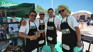 Prvenstvo u roštiljanju na zadarskoj Rivi (foto:Saša Čuka) Prvenstvo u roštiljanju na zadarskoj Rivi (foto:Saša Čuka)