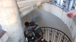 Kadrovi filma “Mali div” snimljeni u zvoniku katedrale Kadrovi filma “Mali div” snimljeni u zvoniku katedrale