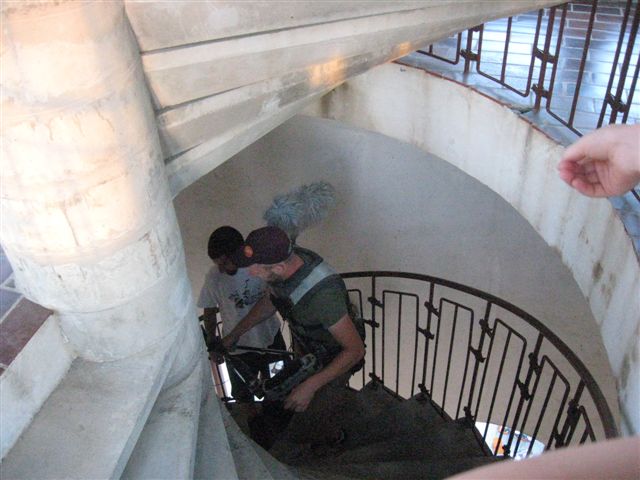 Kadrovi filma “Mali div” snimljeni u zvoniku katedrale Kadrovi filma “Mali div” snimljeni u zvoniku katedrale