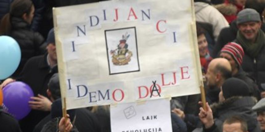 Prosvjedi Virovitica, foto: dalje.com Prosvjedi Virovitica, foto: dalje.com