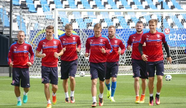 Trening Češke, foto: twitter