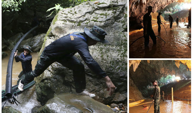 tajland spađavanje dječaka iz špilje