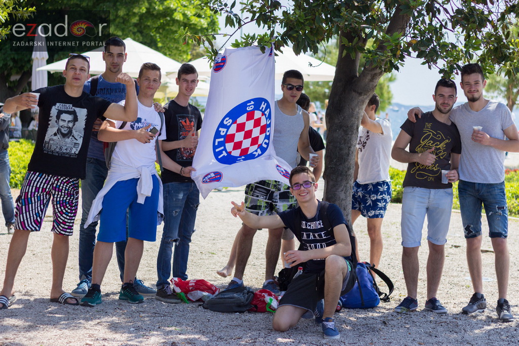 Ludijada zadarskih maturanata na Pozdravu suncu i Morskim orguljama