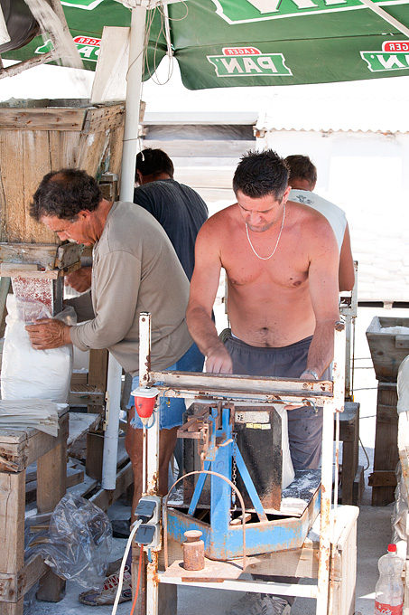 Solana Nin, berba soli, foto: Leo Banić