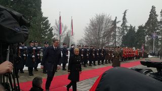 Susret Grabar-Kitarović i Vučića Susret Grabar-Kitarović i Vučića