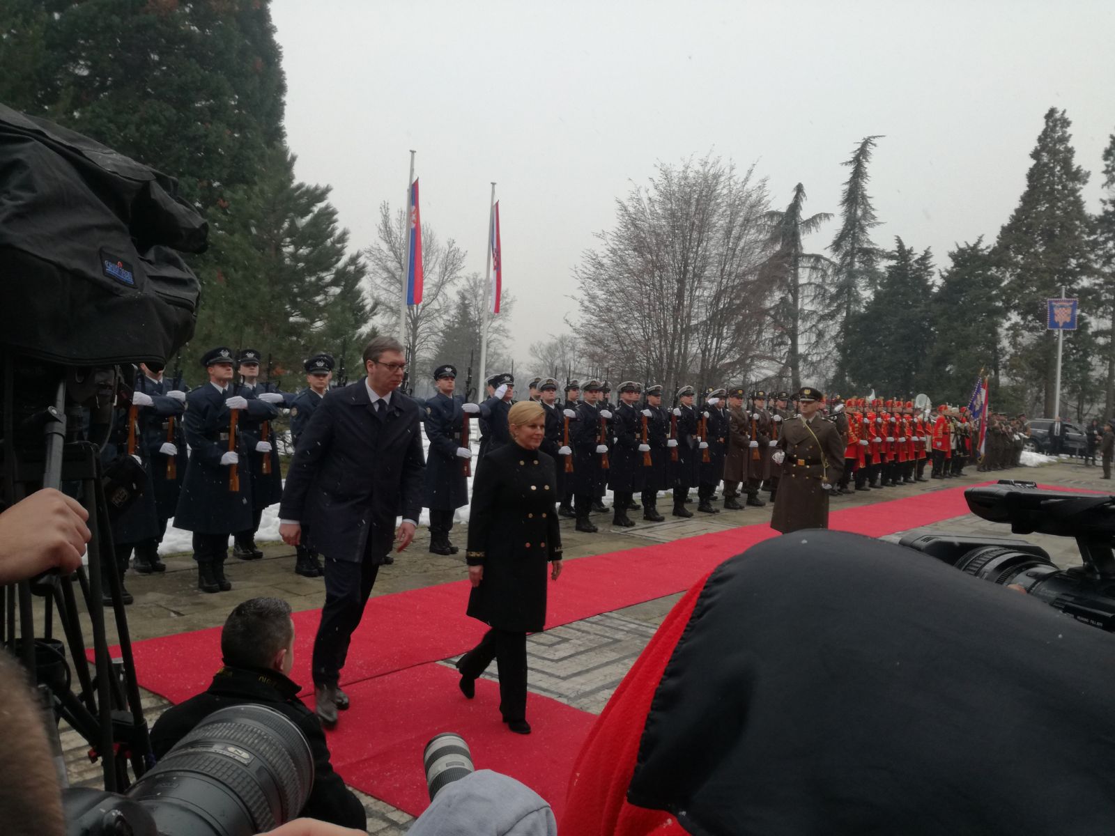 Susret Grabar-Kitarović i Vučića Susret Grabar-Kitarović i Vučića