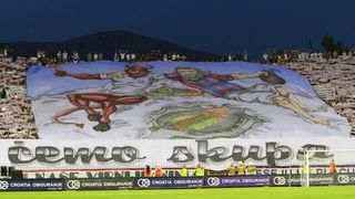 Stadion Poljud, Split – Uzvratna utakmica doigravanja za Europsku ligu, HNK Hajduk – FC Slovan Liberec 0-1. Photo: PIXSELL