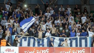 KK Cibona – KK Zadar 80-71. Navijači Zadra, Tornado. Photo: Goran Stanzl/PIXSELL KK Cibona – KK Zadar 80-71. Navijači Zadra, Tornado. Photo: Goran Stanzl/PIXSELL