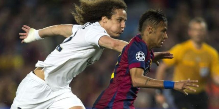 David Luiz i Neymar, foto: EFE/AS