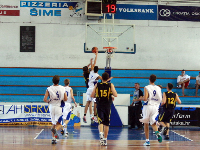 6. Memorijal Tomislav Knezevic: KK Zadar – KK Zagreb 120-57, Foto: Mladen Malik
