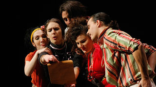 Zadarska Noć kazališta – “Teštament” (foto:Saša Čuka) Zadarska Noć kazališta – “Teštament” (foto:Saša Čuka)