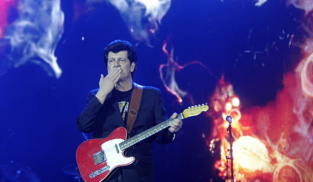 Split, 180311.
Spaladium Arena.
Koncert Bajaga u splitskoj Spaladium Areni ispunio je ocekivanja i dvorana je bila gotovo puna.
Foto: Paun Paunovic / CROPIX