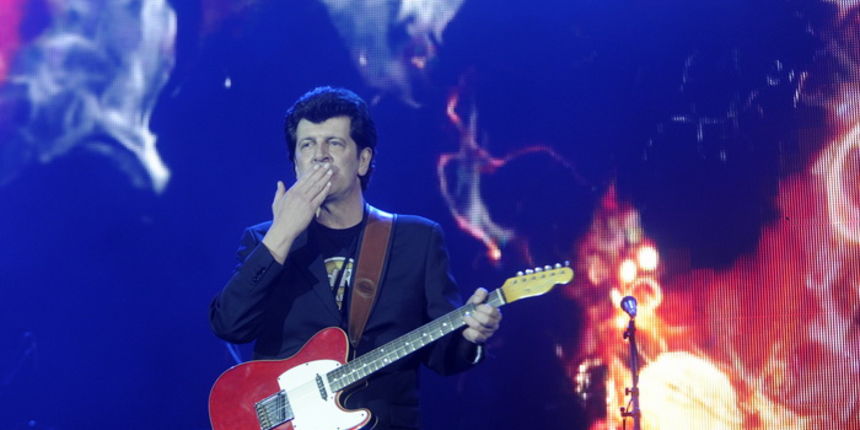 Split, 180311.
Spaladium Arena.
Koncert Bajaga u splitskoj Spaladium Areni ispunio je ocekivanja i dvorana je bila gotovo puna.
Foto: Paun Paunovic / CROPIX