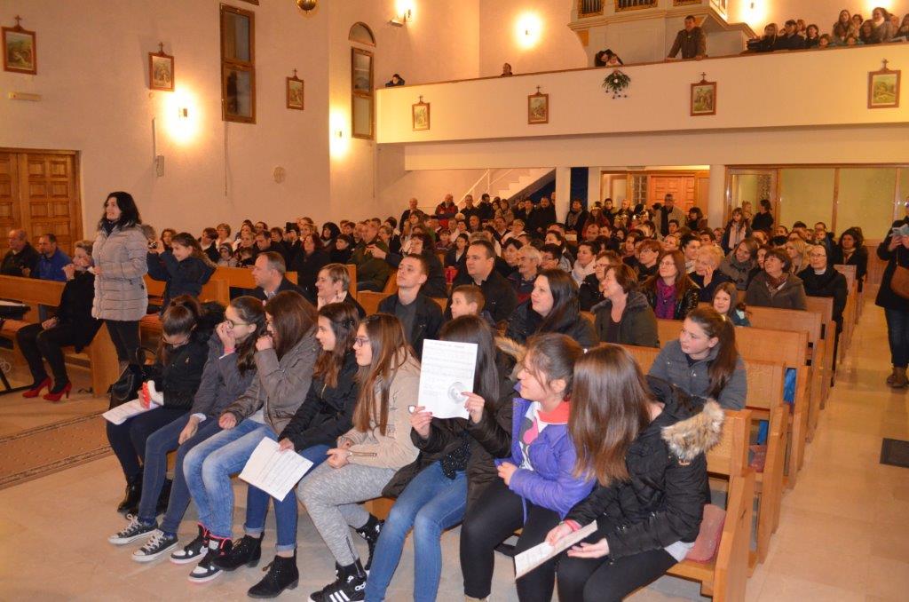 Humanitarni božićni koncert u Zemuniku 2. siječnja 2016.
