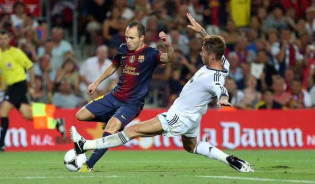 Iniesta i Ramos, foto: fcbarcelona.com