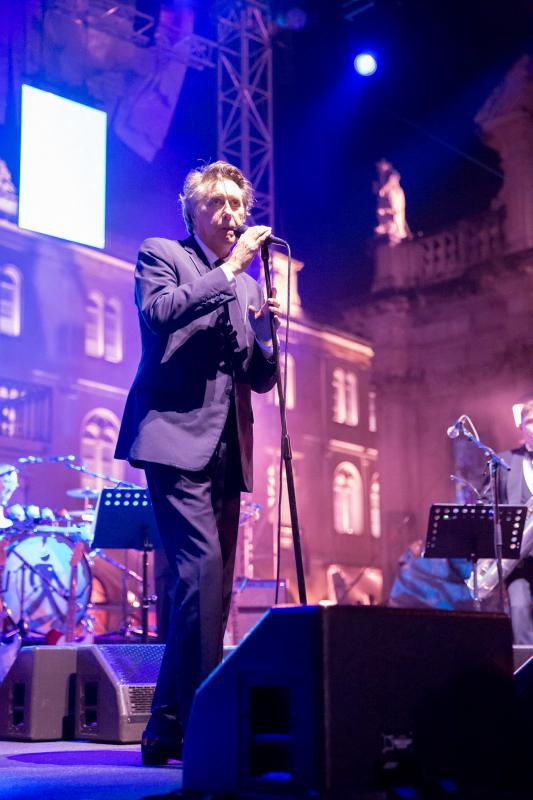 Koncert Bryana Ferryja na Stradunu povodom 100 godina hotela Excelsior.  Photo:Grgo Jelavić/PIXSELL