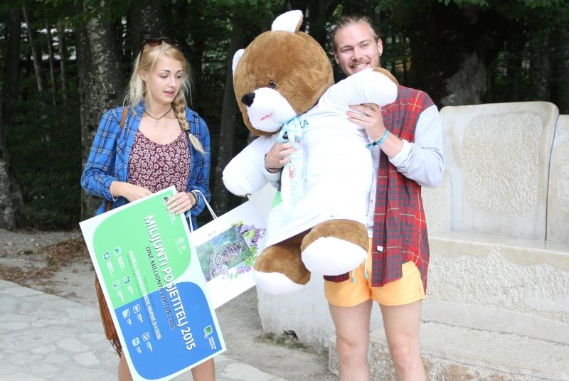 Britanski par milijunti su posjetitelji NP Plitvička jezera, Photo: Kristina Štedul Fabac/PIXSELL