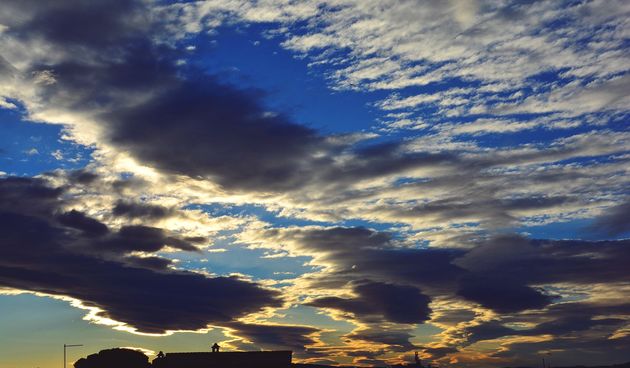 Zimsko svitanje i igra oblaka, foto: Iva Perinčić