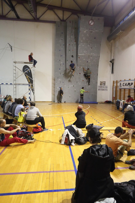 Bibinje: Županijsko natjecanje u sportskom penjanju na umjetnoj stijeni. Foto: Leo Banić