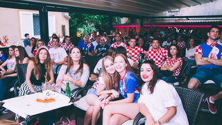 Euro 2016: Utakmica između Hrvatske i Češke gledala se u brojnim zadarskim lokalima i kafićima.