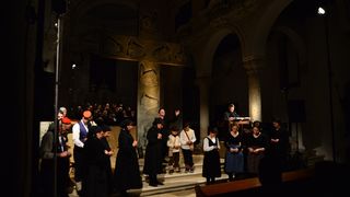 Pasionski oratorij “Zadnja postaja” ; foto Iva Perinčić