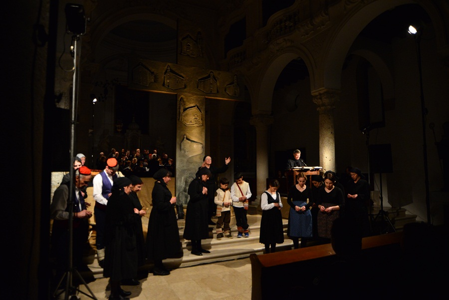 Pasionski oratorij “Zadnja postaja” ; foto Iva Perinčić