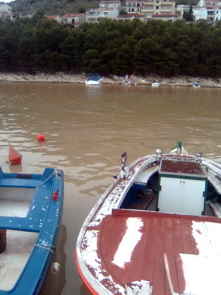 Pijavica s gradom poharala Dolaske Drage, Foto: Maria Dell’Orco Pijavica s gradom poharala Dolaske Drage, Foto: Maria Dell’Orco