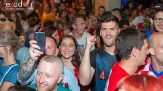 Zadar je gorio: Velika fešta nakon plasmana Vatrenih u finale Svjetskog prvenstva