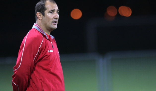 Zagreb, 140909. Trening Centar NK Zagreb. Prvi trening novog trenera NK Zagreba, Igora Stimca. Na slici: Igor Stimac. Foto: Nenad Dugi / CROPIX