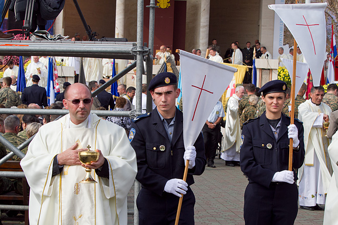 20. vojno-redarstveno hodočašće u Mariju Bistricu, foto: Leo Banić 20. vojno-redarstveno hodočašće u Mariju Bistricu, foto: Leo Banić