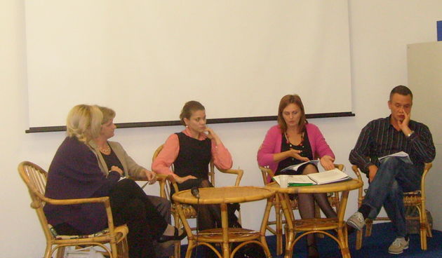 Tribina udruge Nada – Ivanka Ledenko, Martina Šimunić, Margareta Mesić, Andruško Mardešić