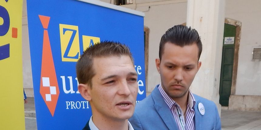 Toni Garac, predsjednik Mladih HSLS-a