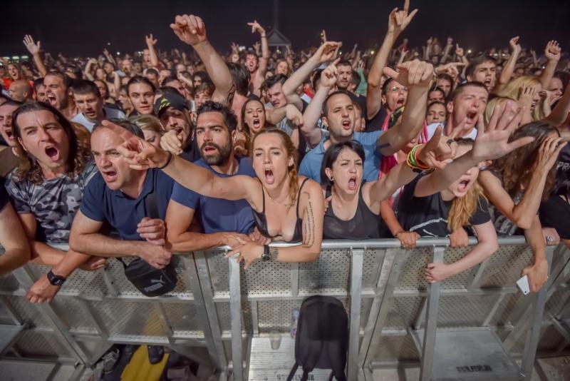 Britanski electro-punk band The Prodigy @ Jazine Open Air. Photo: Dino Stanin/PIXSELL Britanski electro-punk band The Prodigy @ Jazine Open Air. Photo: Dino Stanin/PIXSELL