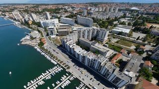 Zadar iz zraka, zračna panorama