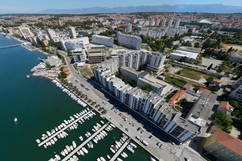 Zadar iz zraka, zračna panorama