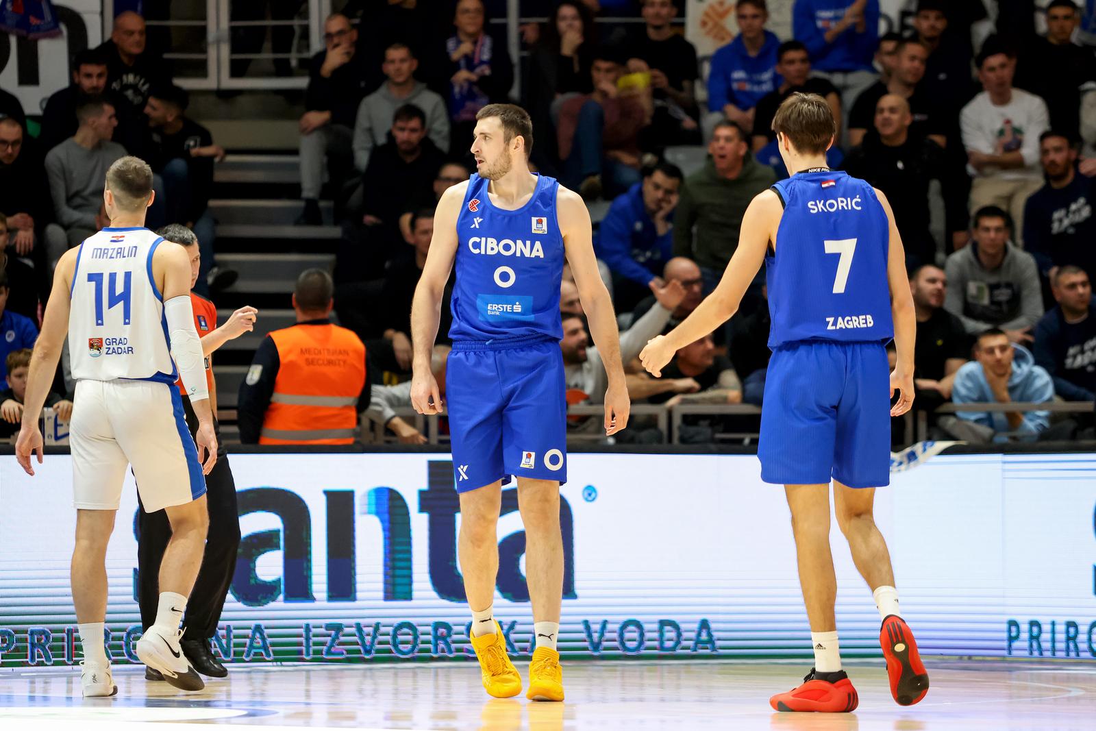 Zadar i Cibona odigrali utakmicu 16. kola AdmiralBet ABA lige