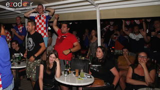 Bibinje: Navijanje za Vatrene i fešta nakon pobjede nad Rusijom