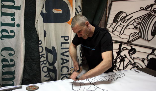 Kako stvara Goran Knezevic, Foto: Mladen Malik