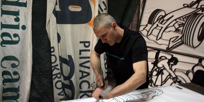 Kako stvara Goran Knezevic, Foto: Mladen Malik