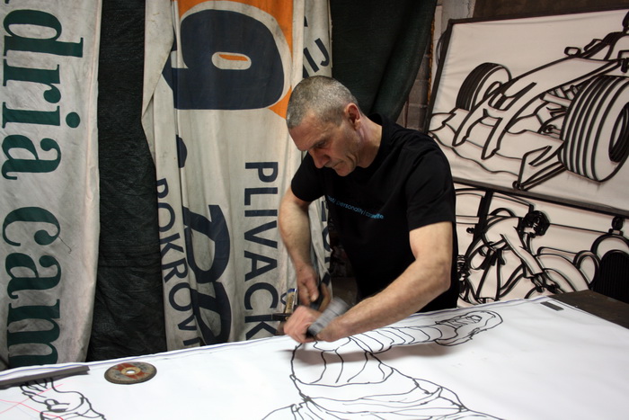 Kako stvara Goran Knezevic, Foto: Mladen Malik