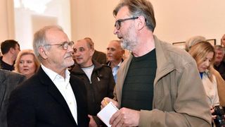 U Gradskoj loži otvorena izložba fotografija posvećena “zlatnoj kopački” – Josipu Skoblaru. Foto: Dino Stann/PIXSELL