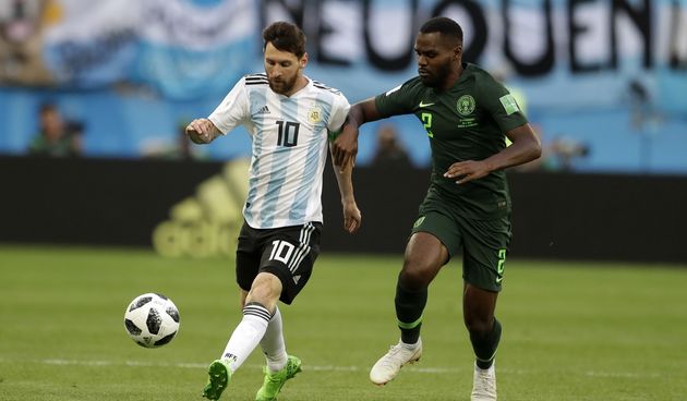 Messi na utakmici SP-a u Rusiji (Argentina – Nigerija)