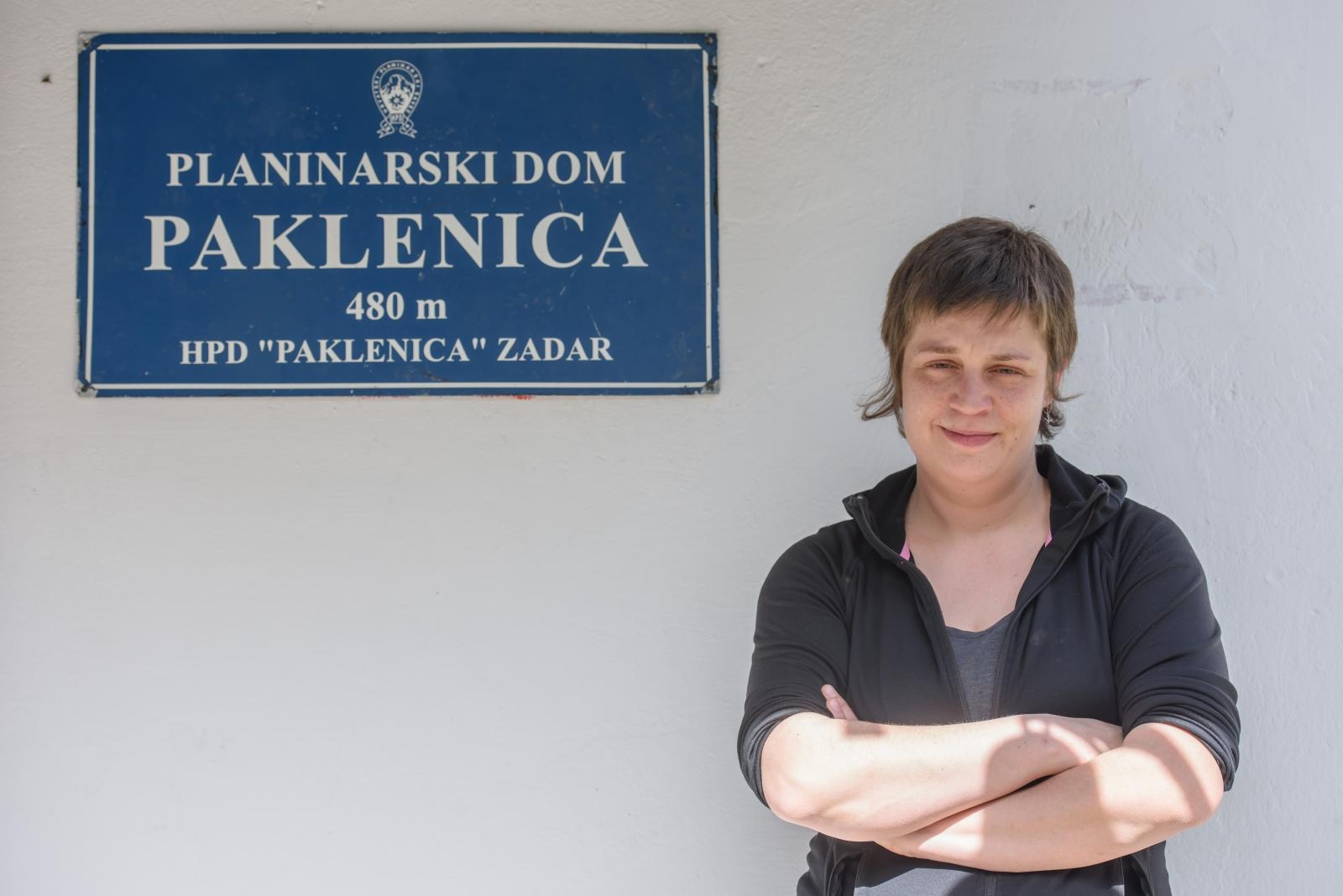 Irena Šaran, nova domarica Planinarskog doma Paklenica